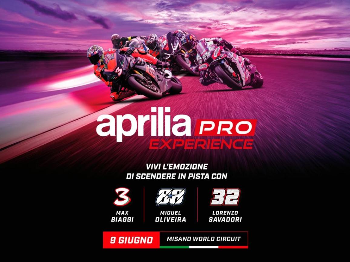 Aprilia Pro Experience – Με κάτι λιγότερο από 3.000 ευρώ οδηγείς με τον Biaggi στο Misano