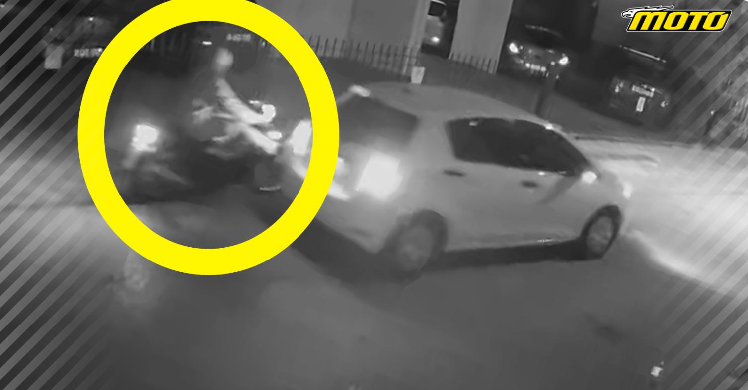Κλέβουν αυτοκίνητο σπρώχνοντάς το με παπί! [VIDEO]