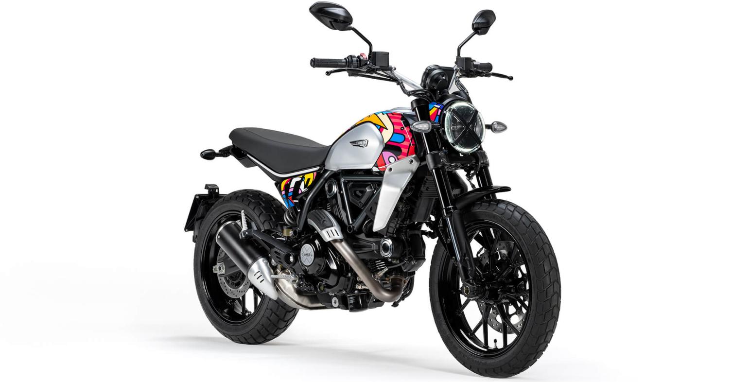 motomag Ducati Scrambler x Van Orton – Κιτ πλαστικών που εξατομικεύει το μοντέλο Icon