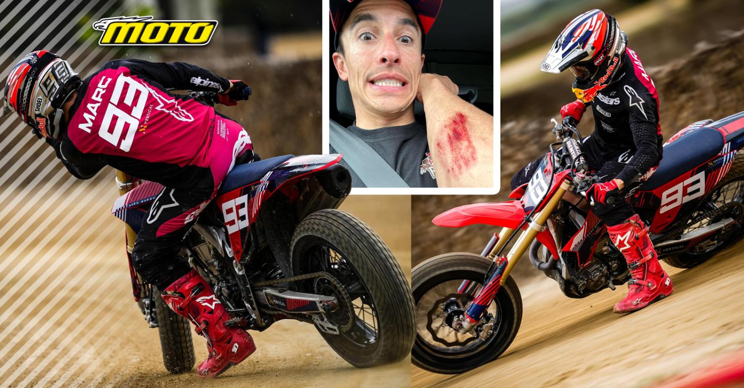 motomag MotoGP – Μικροπτώση για τον Marc Marquez σε προπόνηση motocross λίγο πριν τον αγώνα της Καταλονίας