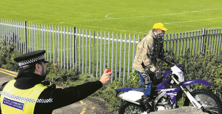motomag Η αστυνομία της Σκωτίας αυξάνει τη χρήση σπρέι DNA για την καταπολέμηση των κλοπών μοτοσυκλετών