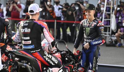 motomag MotoGP - O Quartararo ξεκίνησε συνομιλίες με την Aprilia για ενδεχόμενη μεταγραφή του