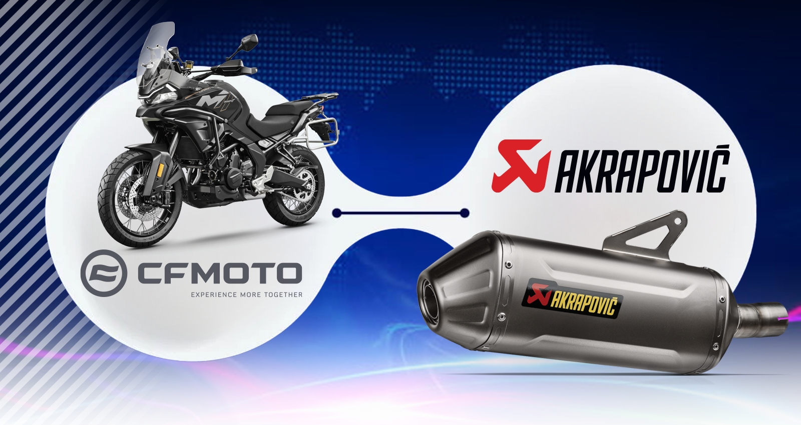 CFMOTO - Akrapovič