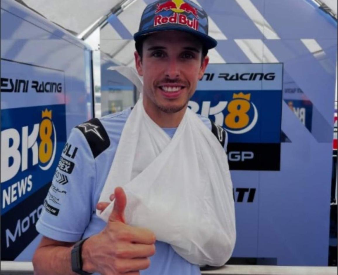 Alex Marquez fracture update