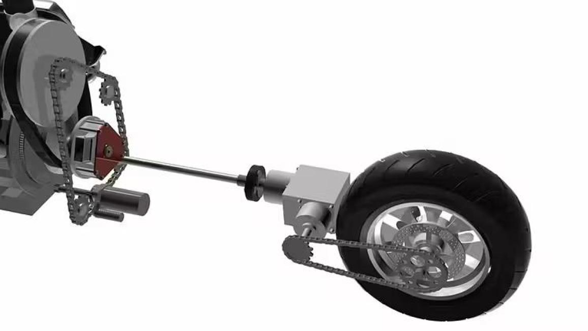 Dieselpunk Scooter