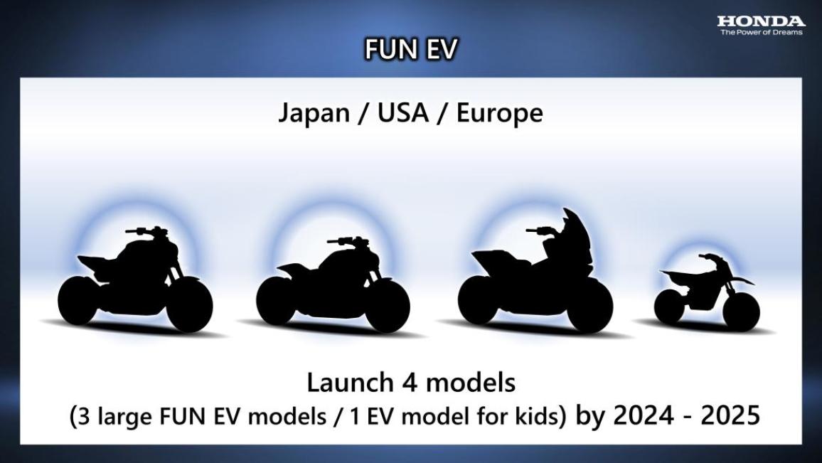 Honda electric motorcycles