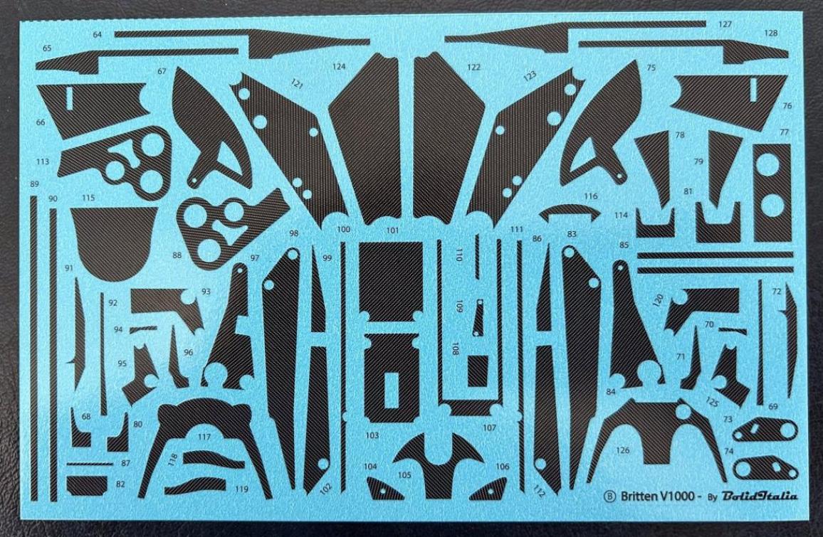 Britten V1000 1/12 Kit