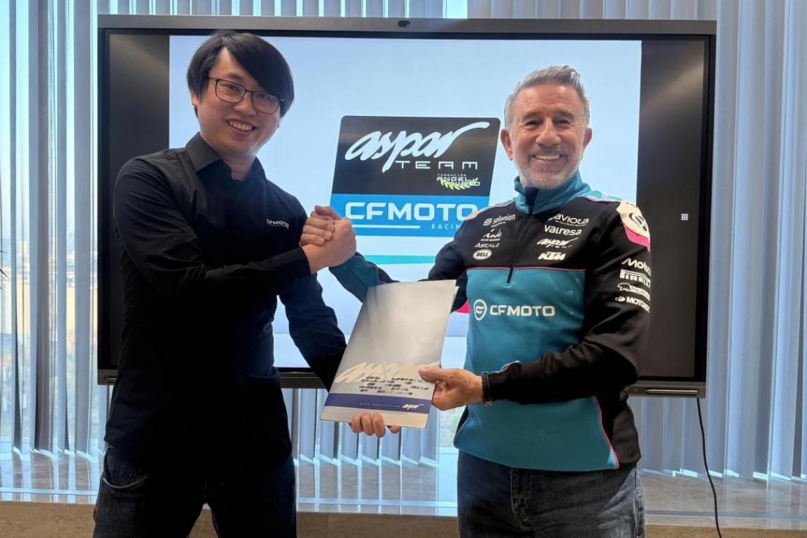 CFMOTO with Aspar till 2031