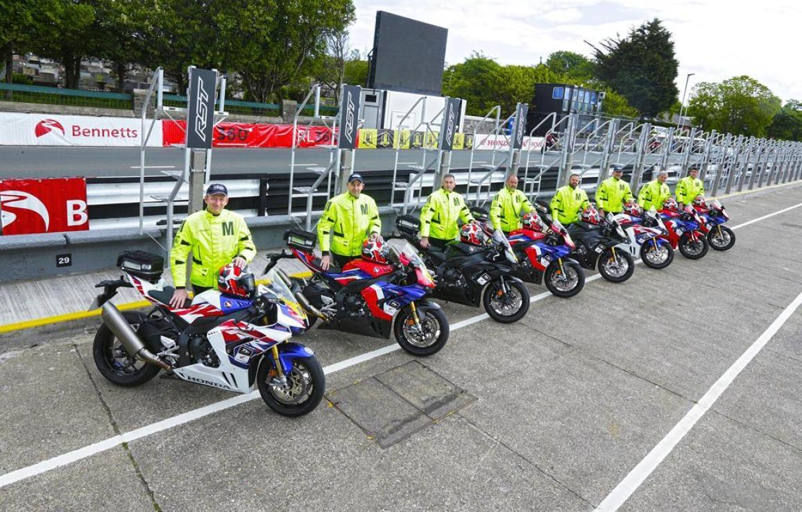 IOMTT travelling marshals 2025 - Honda