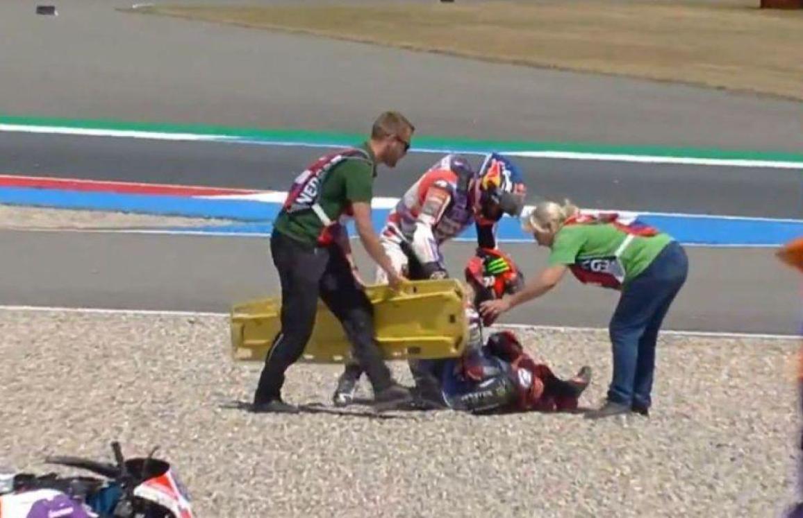 Quartararo Crash