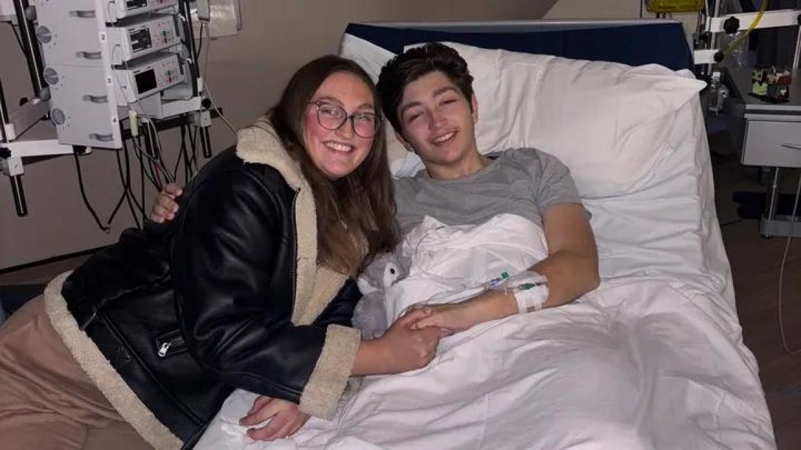 Teen rides again after losing a leg