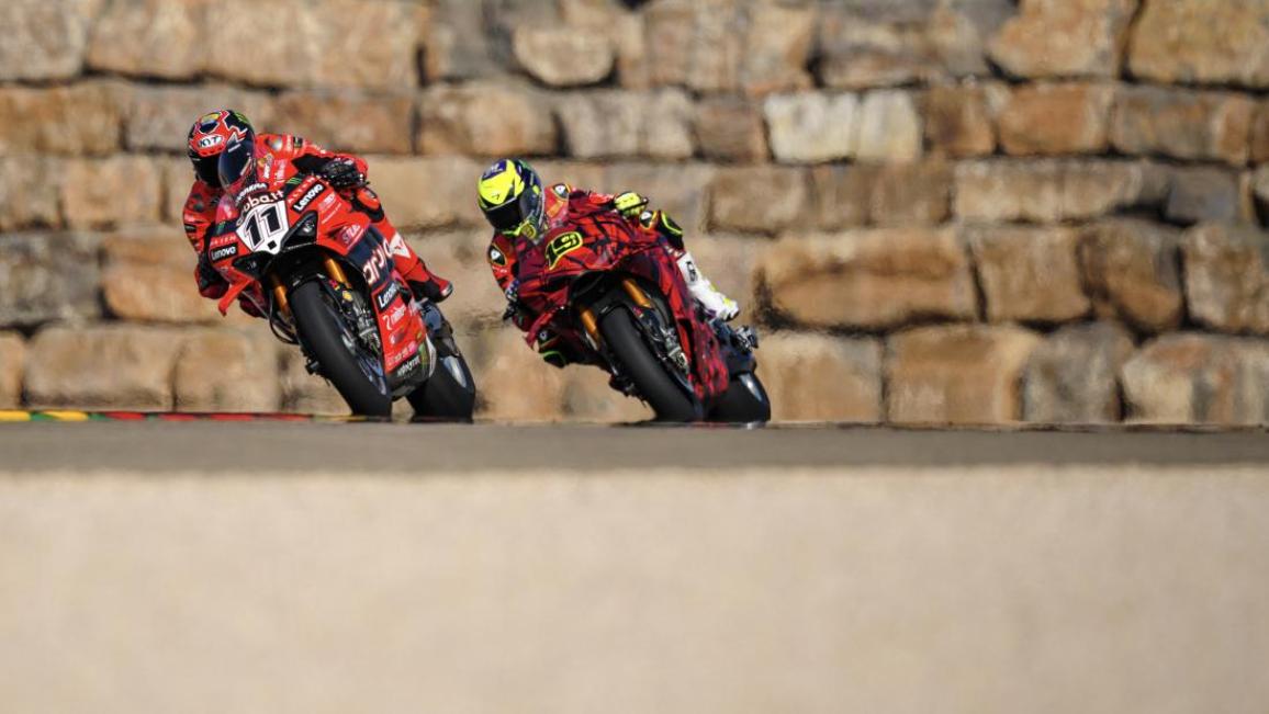 WSBK Aragon Test Ducati