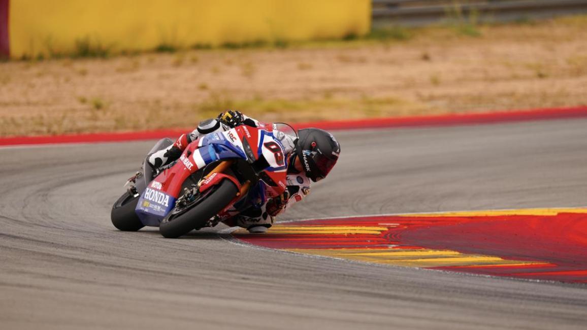 WSBK Aragon Test HRC