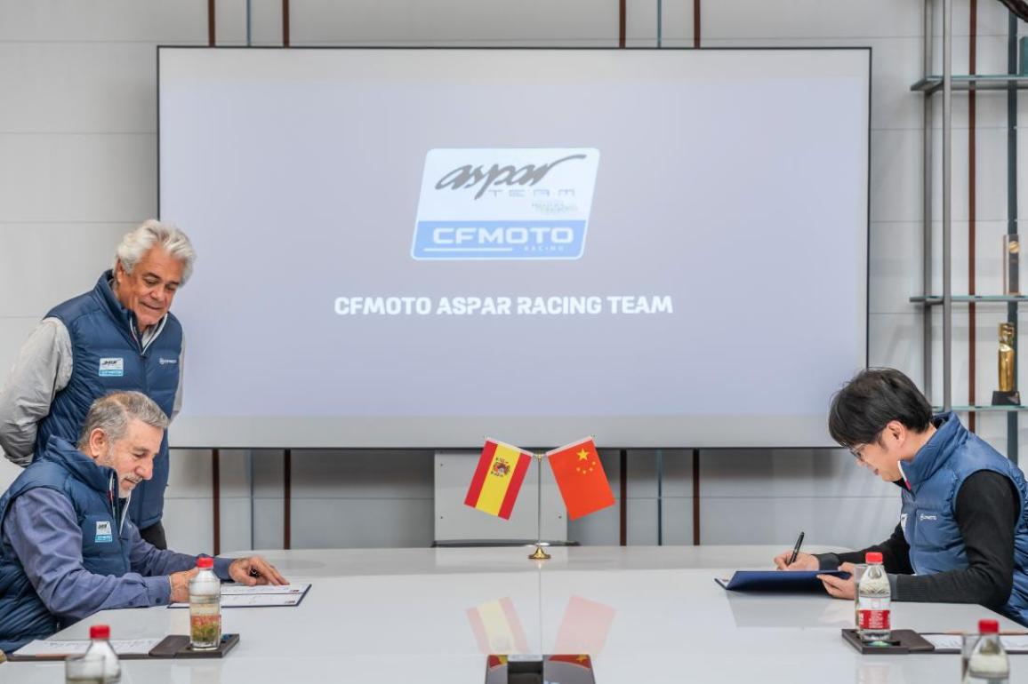 CFMOTO – Στη Moto2 και Moto3 με την ομάδα της Aspar Team [VIDEO]