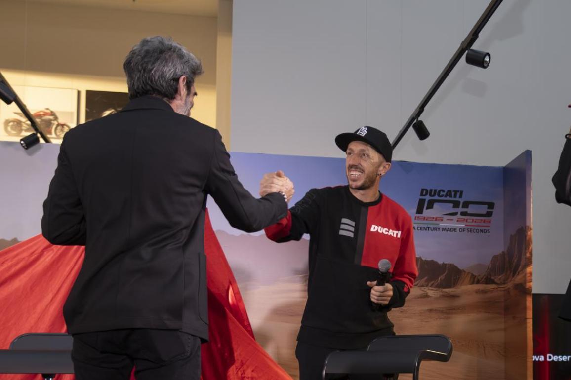 New Ducati DesertX V2