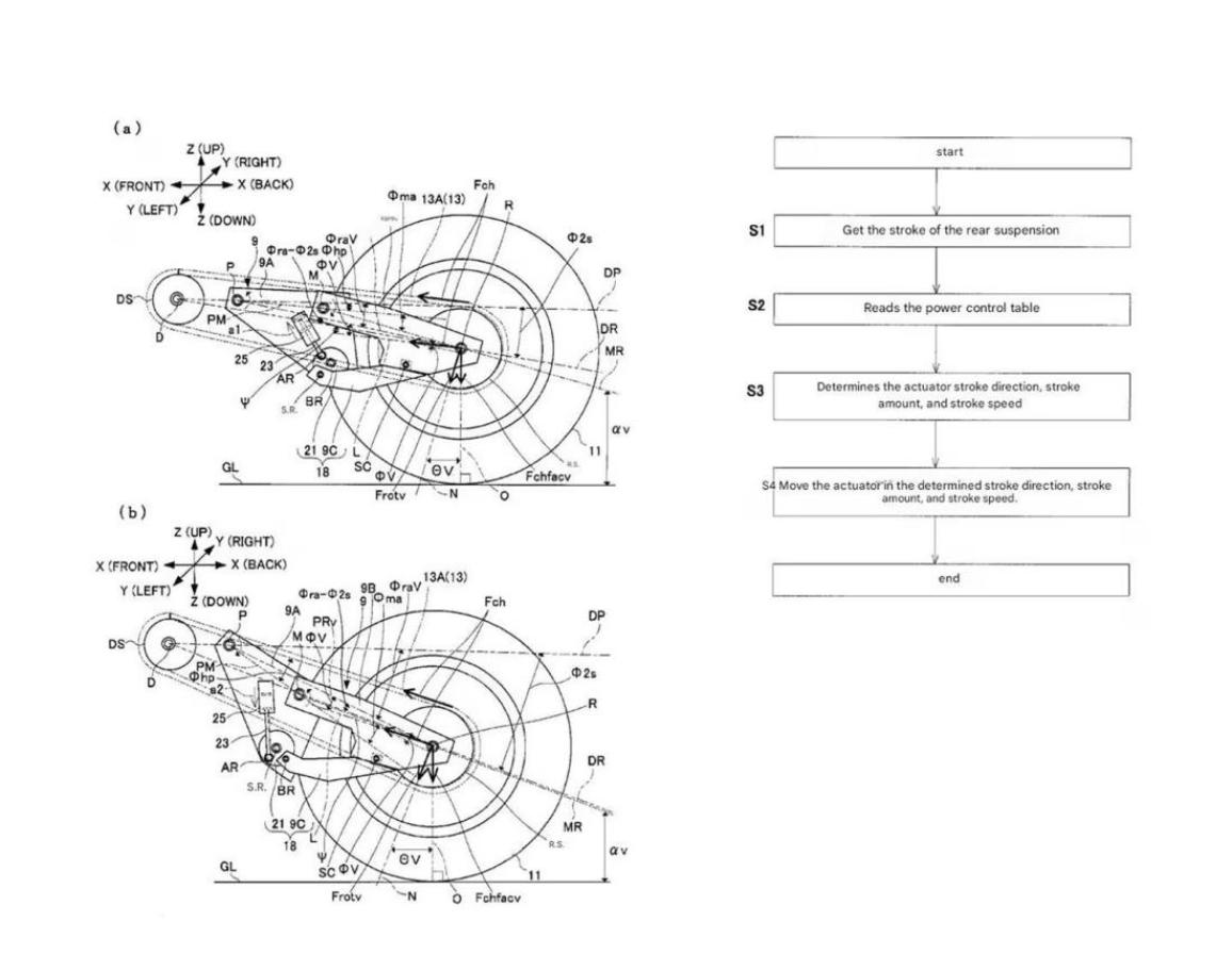 Yamaha Swing Arm Patent
