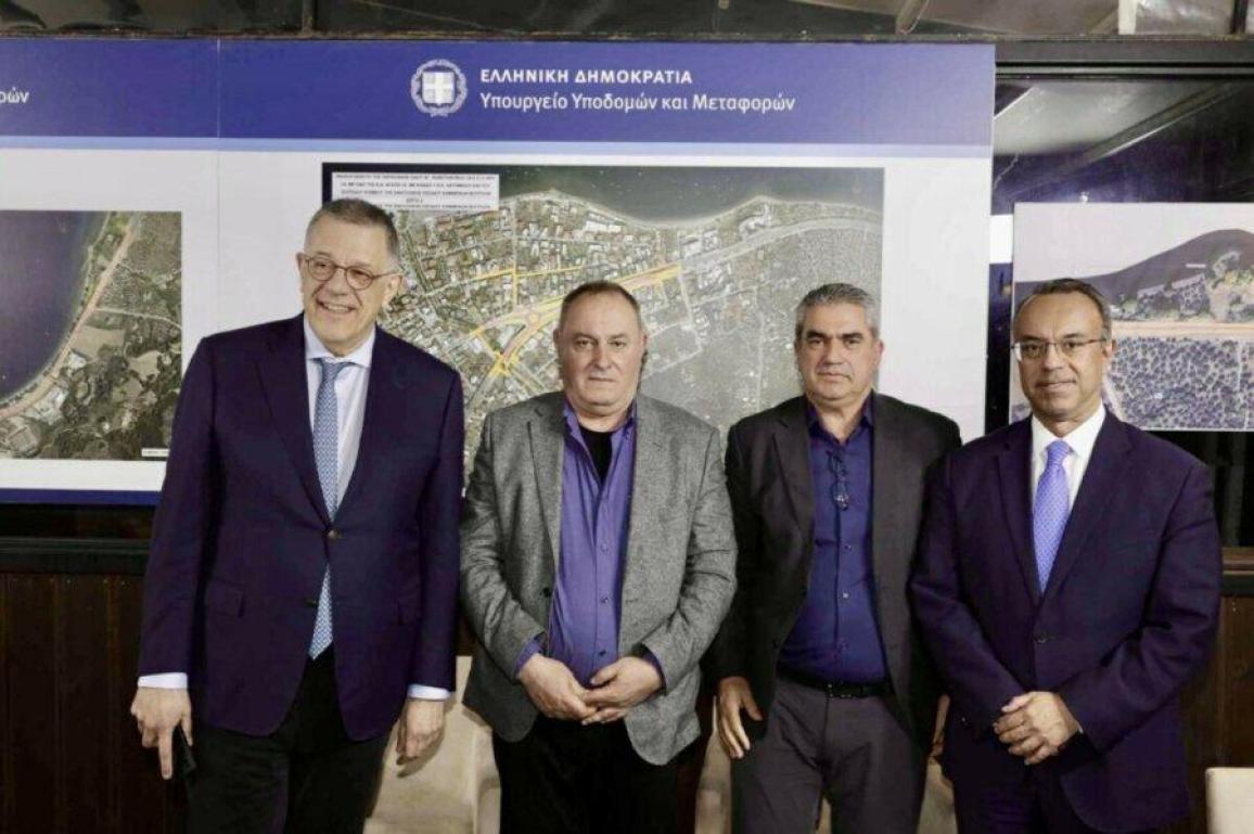 Ξεκινούν τα έργα ανακατασκευής οδικού δικτύου στον Άγιο Κωνσταντίνο και στα Καμένα Βούρλα