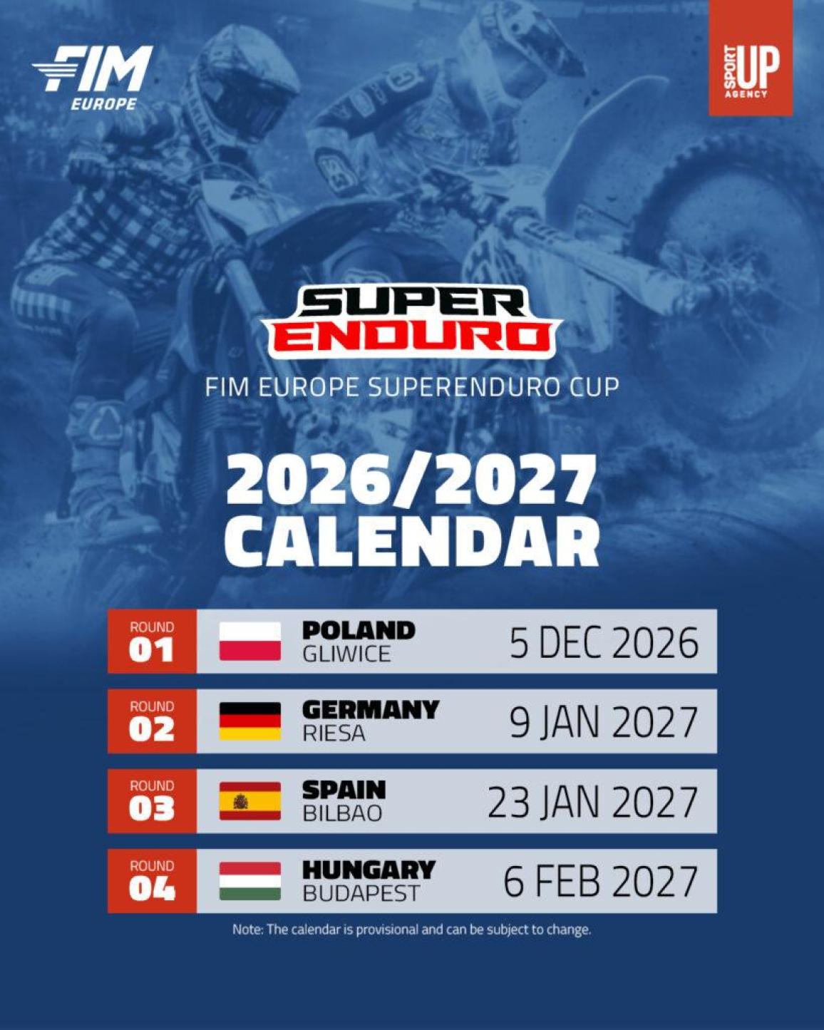 SuperEnduro Calendar