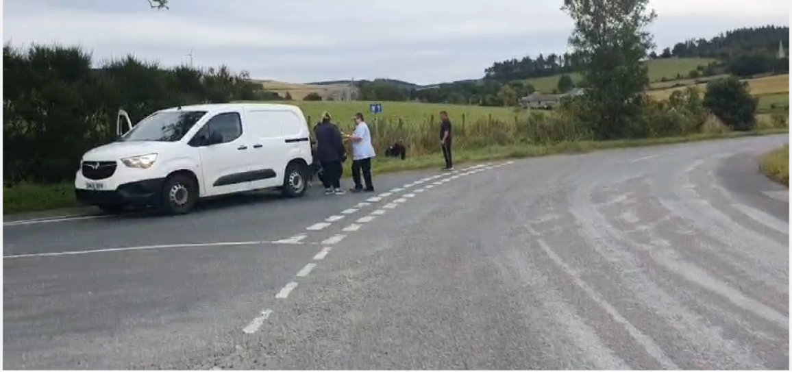 Loose gravel