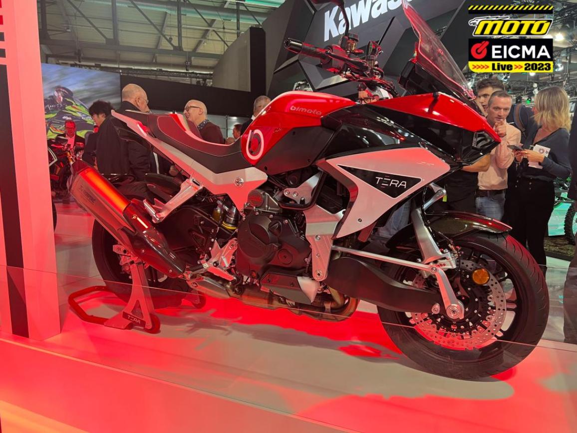 EICMA 2023: Bimota Tera – Αντισυμβατικός υπερτροφοδοτούμενος ταξιδιωτικός πύραυλος!