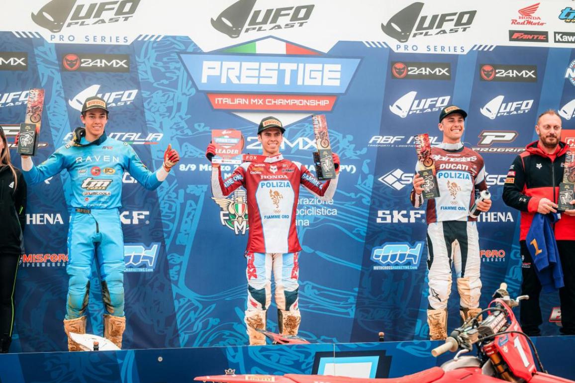 Ottobiano podium