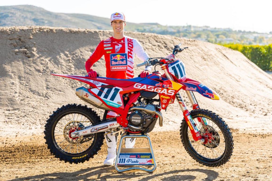 Ο Παγκόσμιος Πρωταθλητής MXGP Jorge Prado θα αγωνιστεί στους τρεις πρώτους γύρους του AMA Supercross 2024