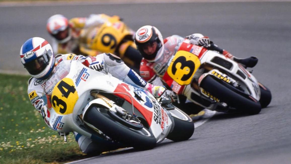 Kevin Schwantz και Wayne Rainey