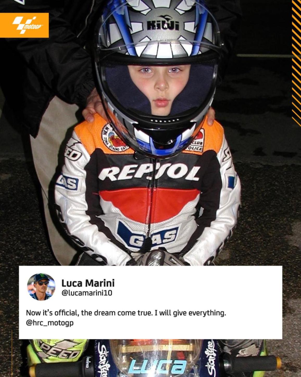 Ο Luca Marini για την Honda  – “Ήταν σαν να ήταν προδιαγεγραμμένο από την μοίρα” [VIDEO]