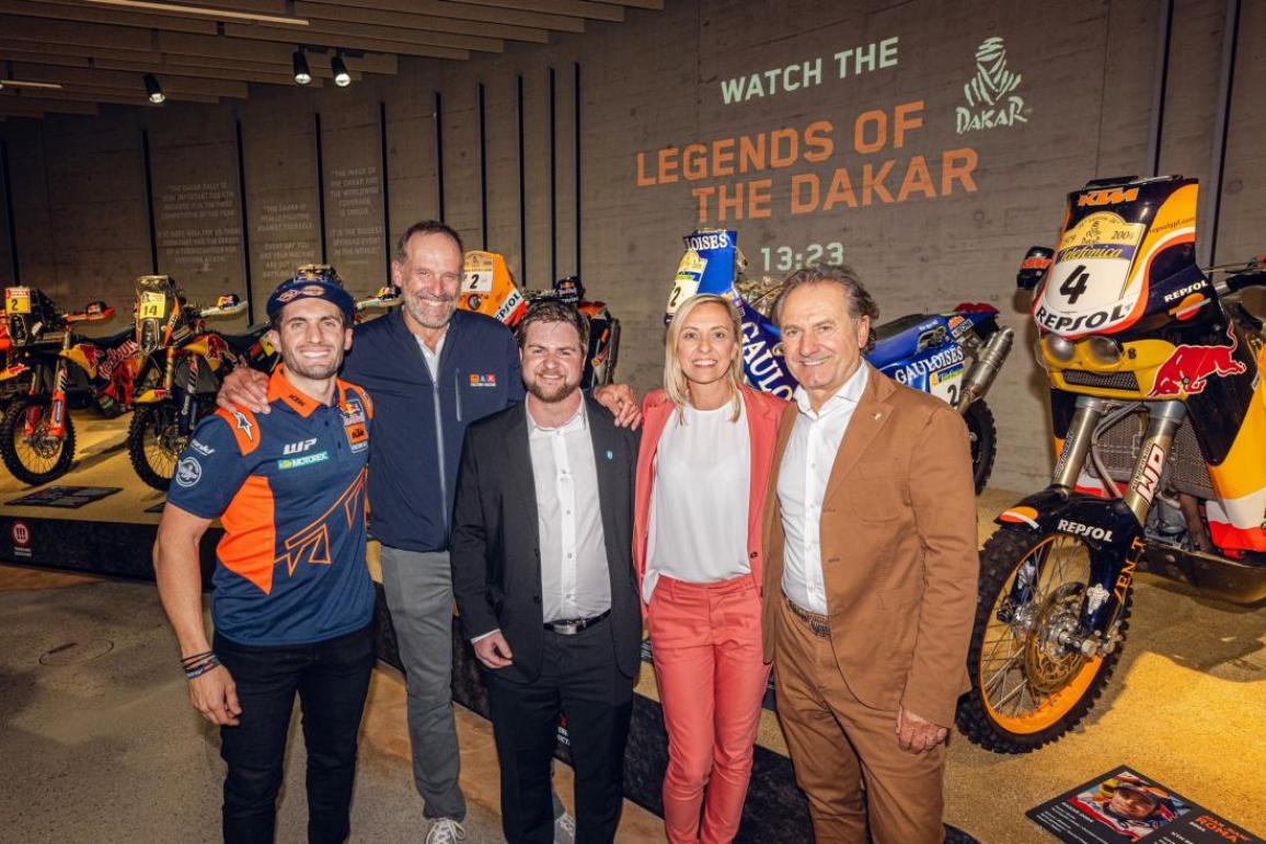 KTM Motohall - Legends of Dakar