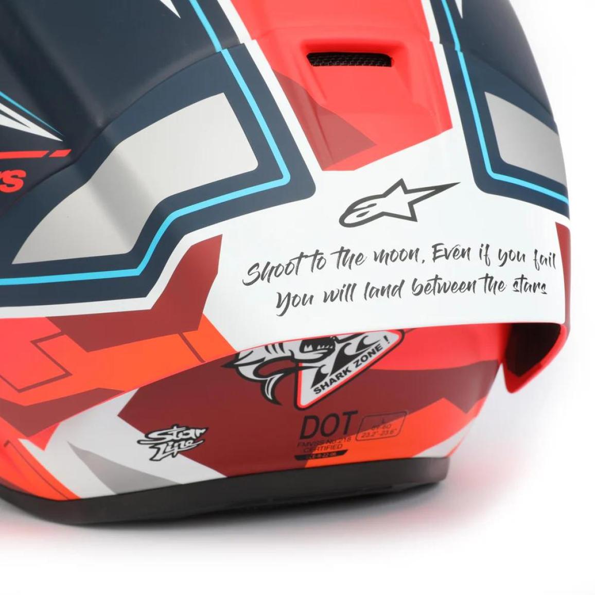 Acosta signed helmets