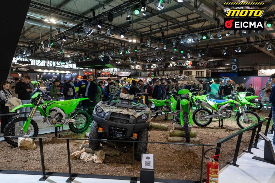 Μία παραλίγο ληστεία ενός Kawasaki KX250X στην EICMA η οποία θα μείνει στην ιστορία