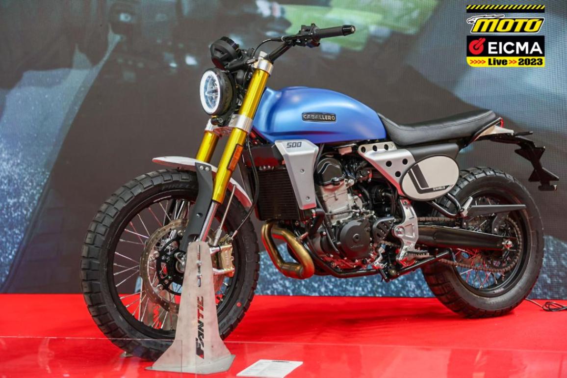 EICMA 2023: Fantic Caballero 125/500 – Βελτιώσεις στα σημεία και αισθητική ανανέωση