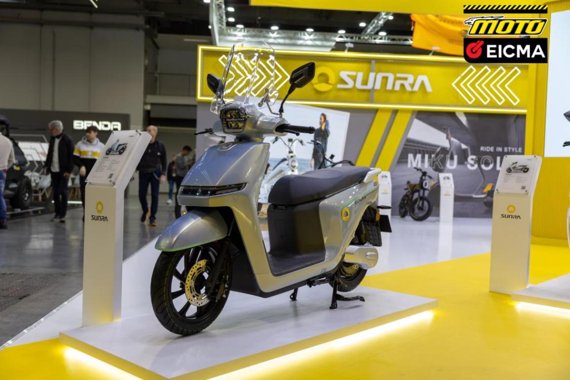 EICMA2023: SUNRA – Πρώτη φορά στο Μιλάνο με τρία ηλεκτρικά σκούτερ