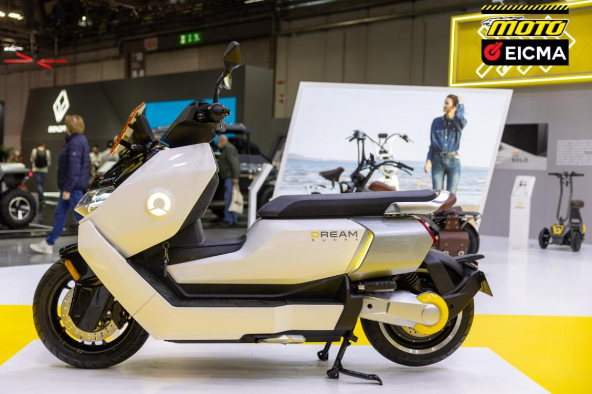 EICMA2023: SUNRA – Πρώτη φορά στο Μιλάνο με τρία ηλεκτρικά σκούτερ