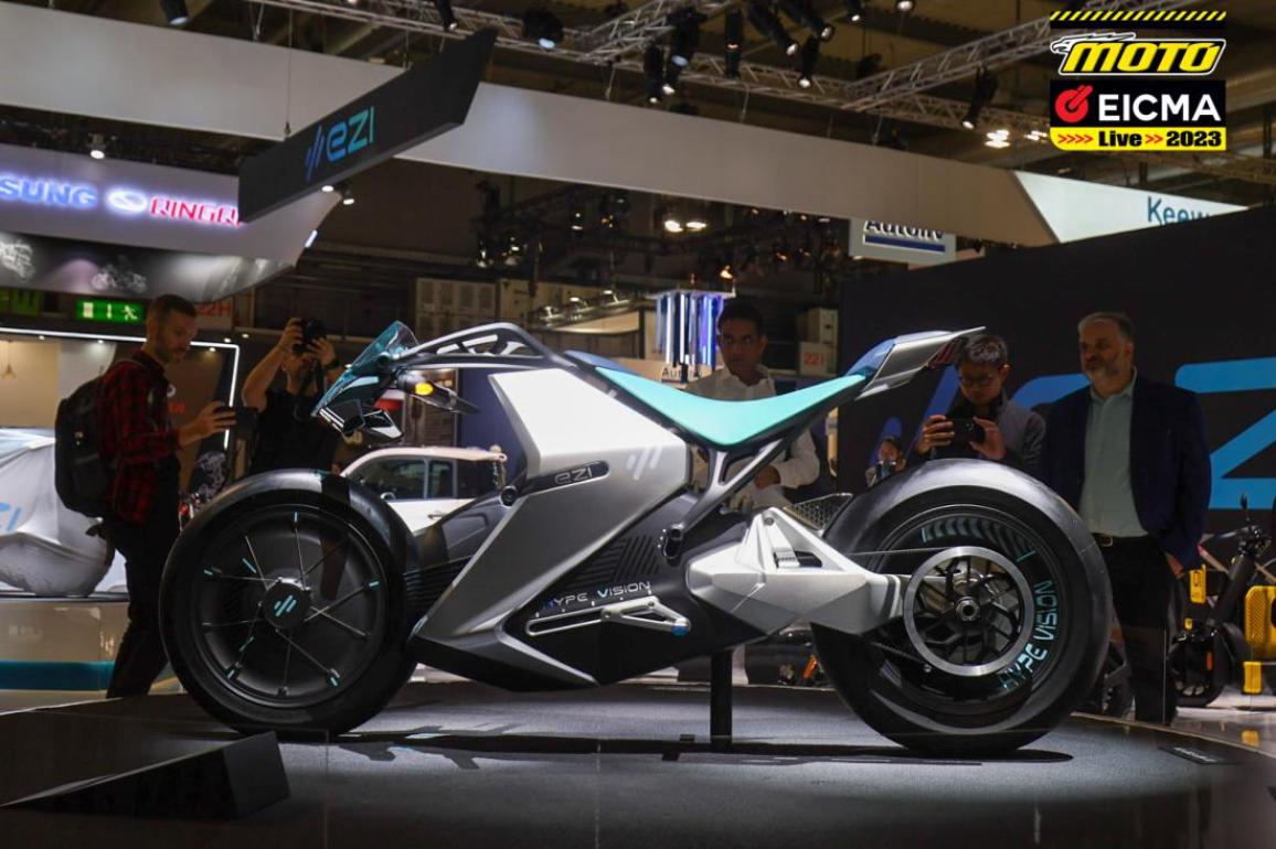 EICMA 2023: E-Zi Hype Vision – Μία concept ηλεκτρική μοτοσυκλέτα βγαλμένη από το μέλλον