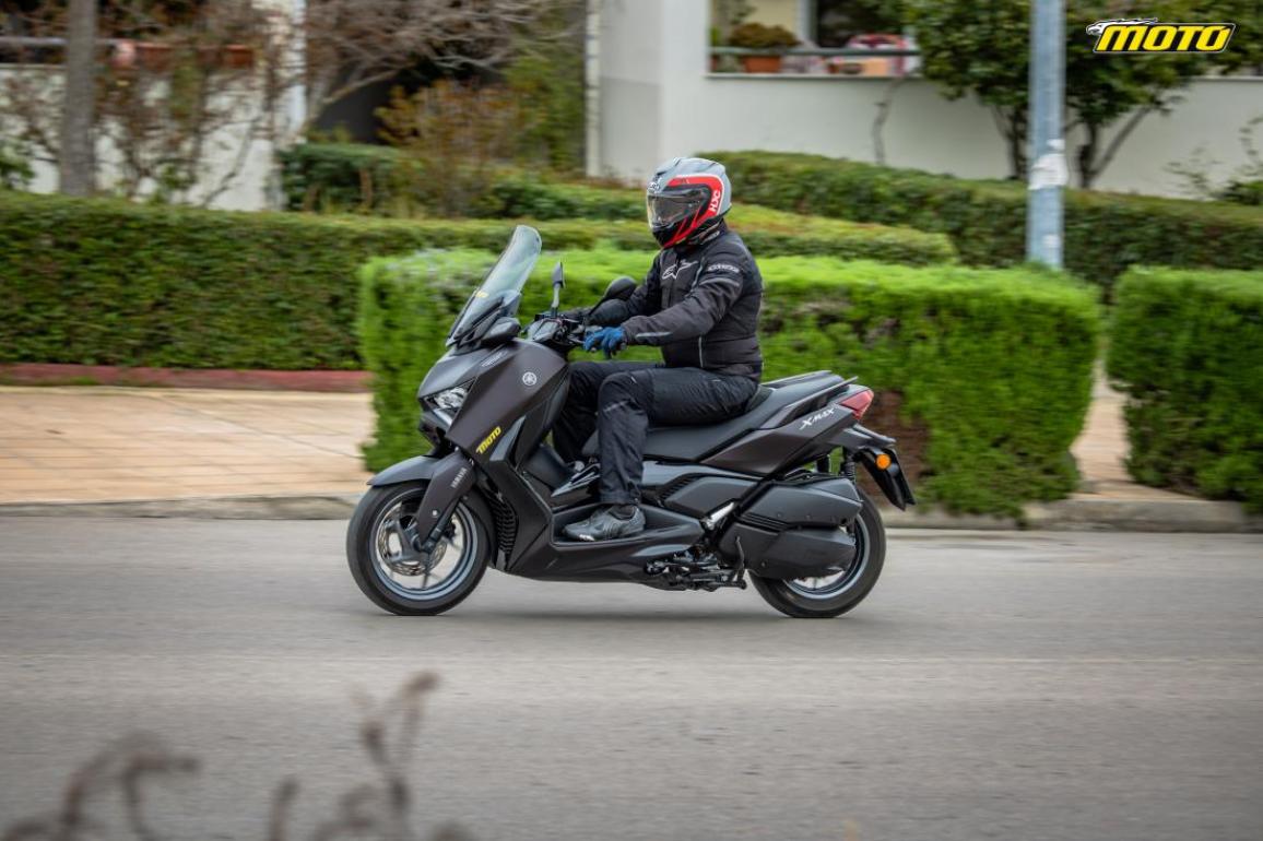 Δοκιμή Yamaha XMAX 300 Tech MAX 2024: Στην κορυφή του βουνού