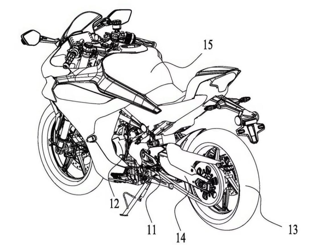 CFMOTO – Πατέντες για ηλεκτρική σπορ μοτοσυκλέτα