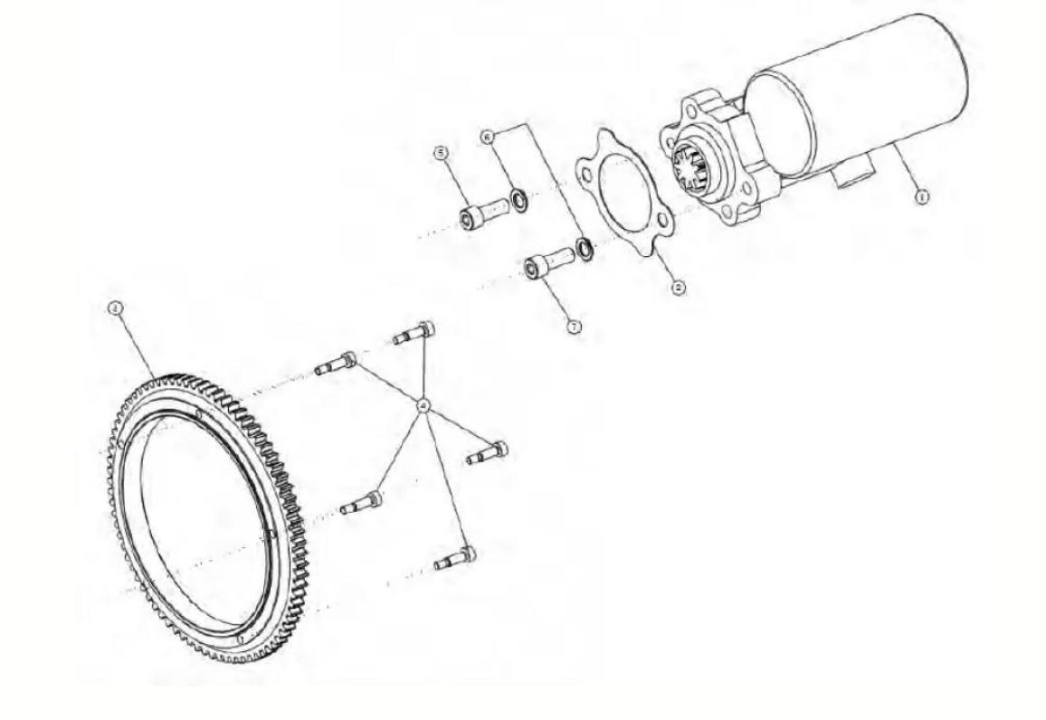 Recall Norton starter ring gear