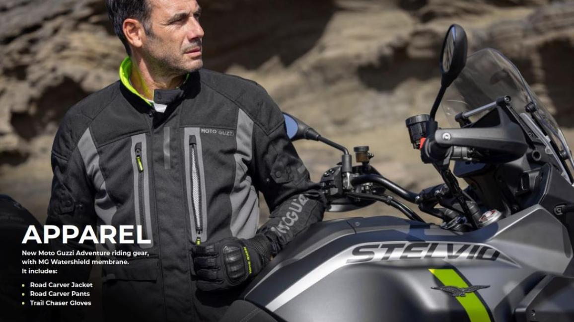 Moto Guzzi Stelvio – Διαθέσιμα τα επίσημα αξεσουάρ για το νέο adventure μοντέλο