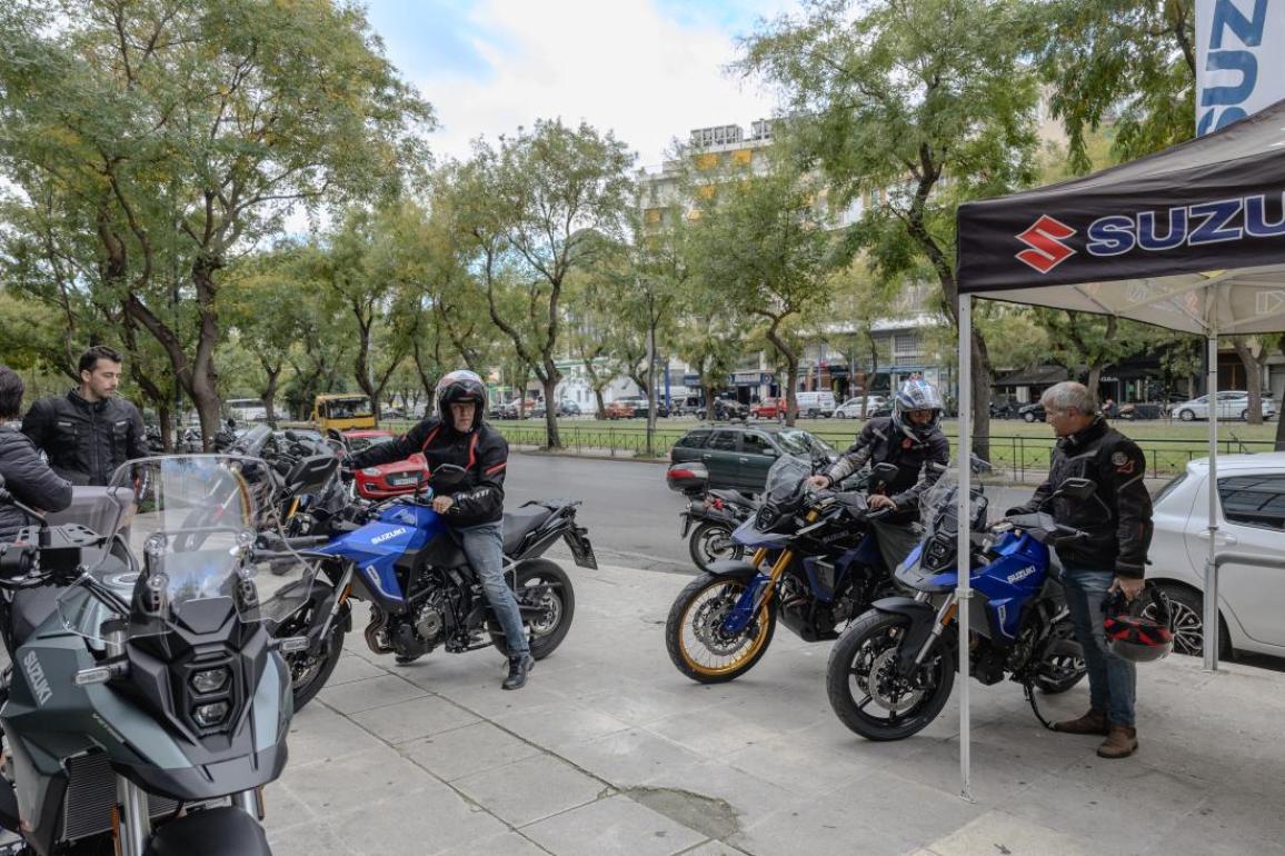 Η Suzuki παρουσίασε το V-Strom 800 στα V-Strom clubs