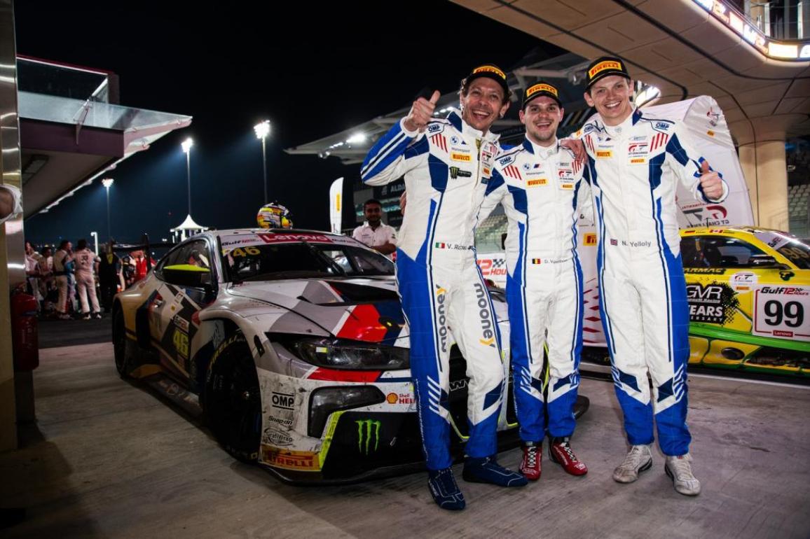 Valentino Rossi, Intercontinental GT Challenge – Έκλεισε τη χρονιά με βάθρο στο Abu Dhabi με την BMW M Team WRT [VIDEΟ]