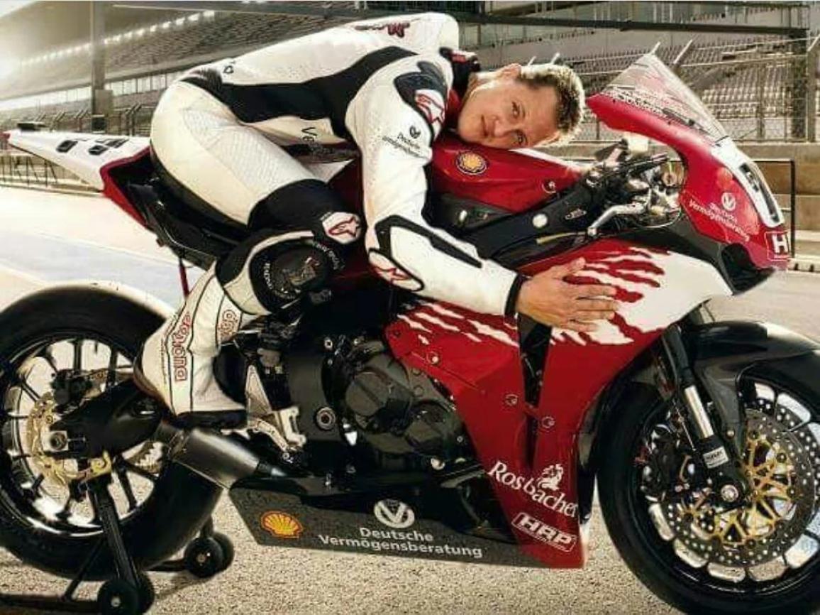 Schumacher's CBR1000RR track-bike