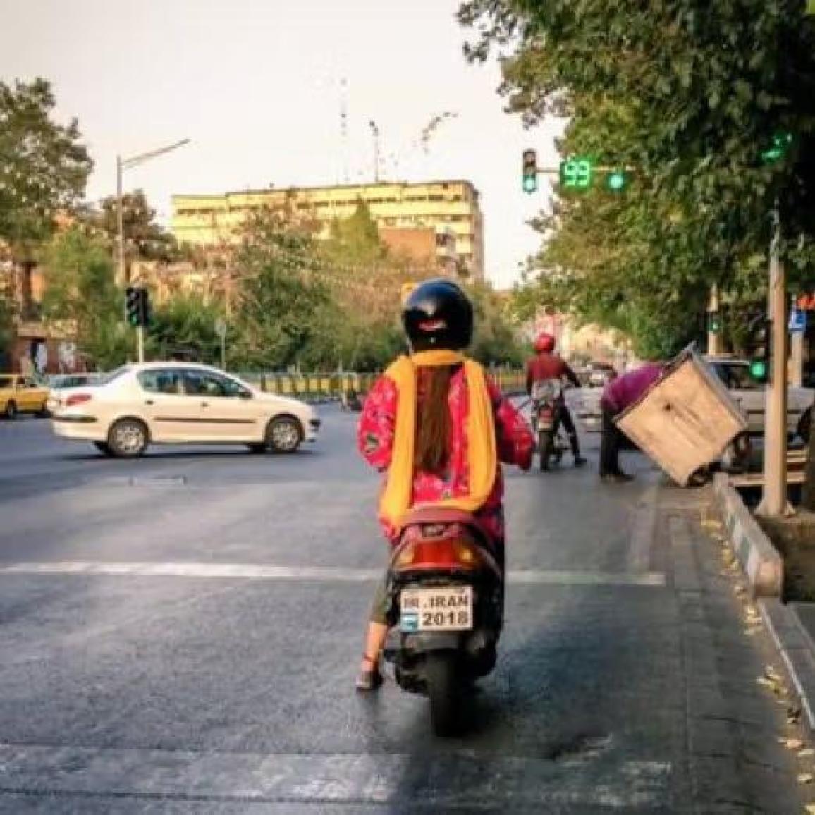 Iran Women Riding License