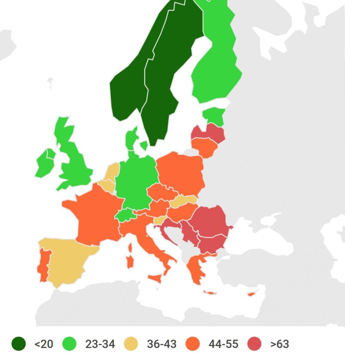 eu road death rates