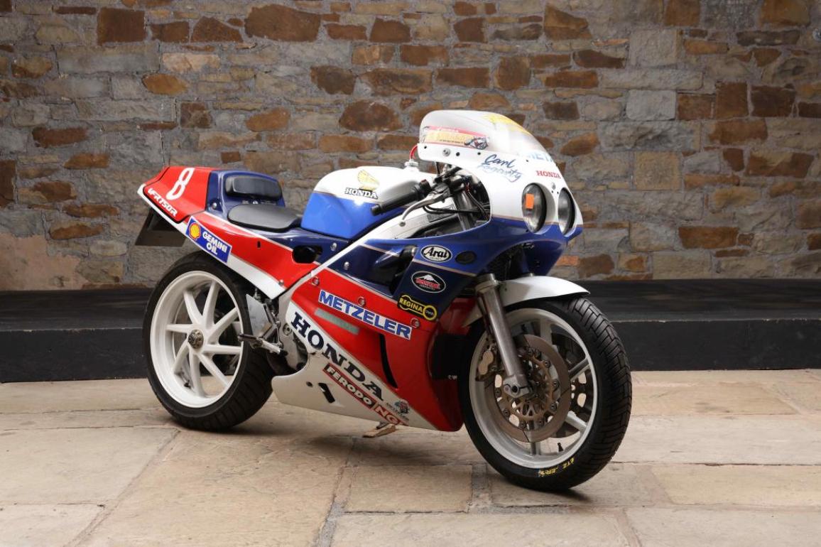 Carl Fogarty δημοπρασία Honda