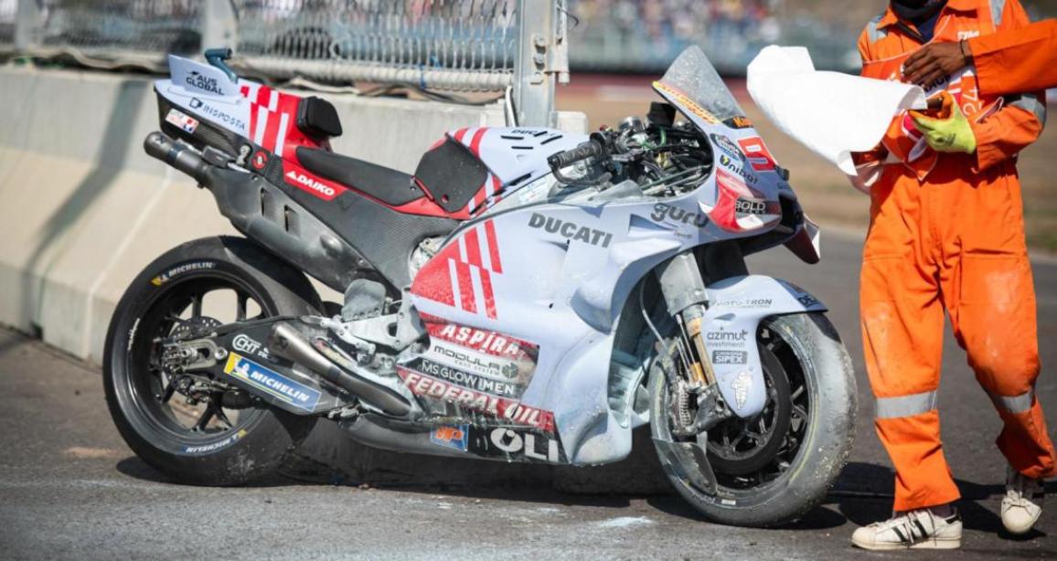 motogp - mandalika - ducati φωτιά Μάρκεθ