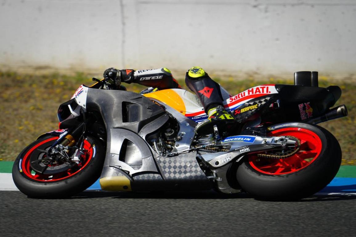 HRC - Kalex frame, Jerez Test