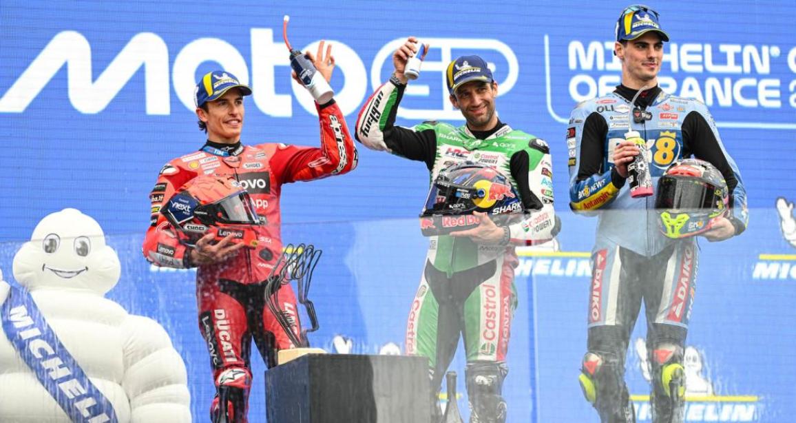 Marc Marquez MotoGP ρεκόρ βάθρα 2025