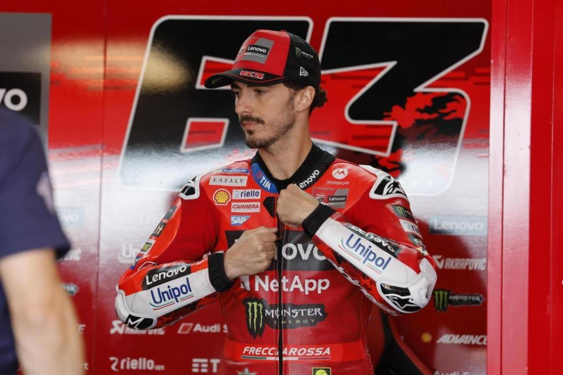 Ducati on Bagnaia