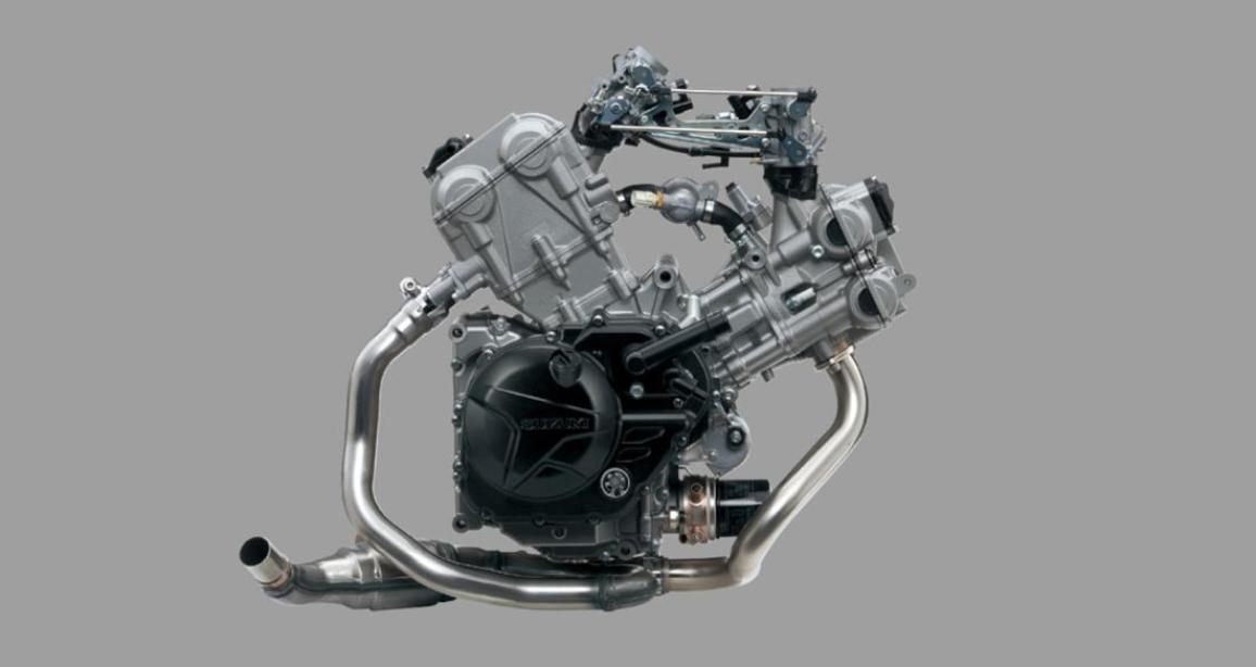 Suzuki V2 κινητήρας 650 κ.εκ. - τέλος εποχής